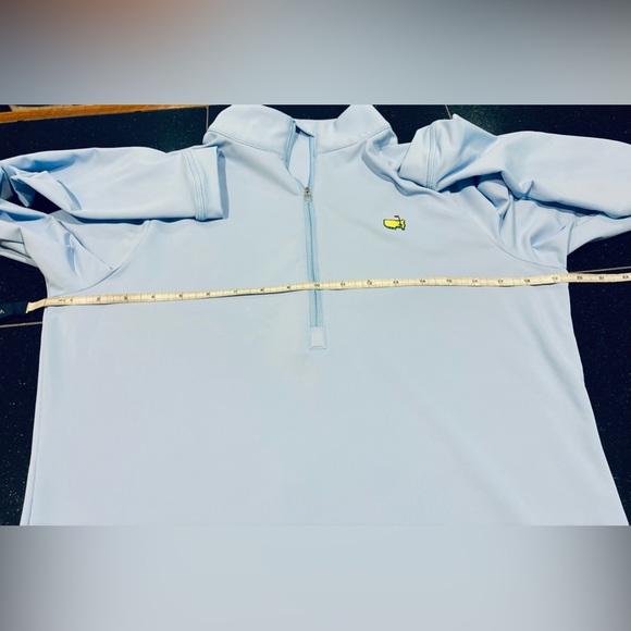 Magnolia Lane Tech Masters Light Blue 1/4 Zip Cinch Sides SZ. Med. Women’s - Picture 9 of 16